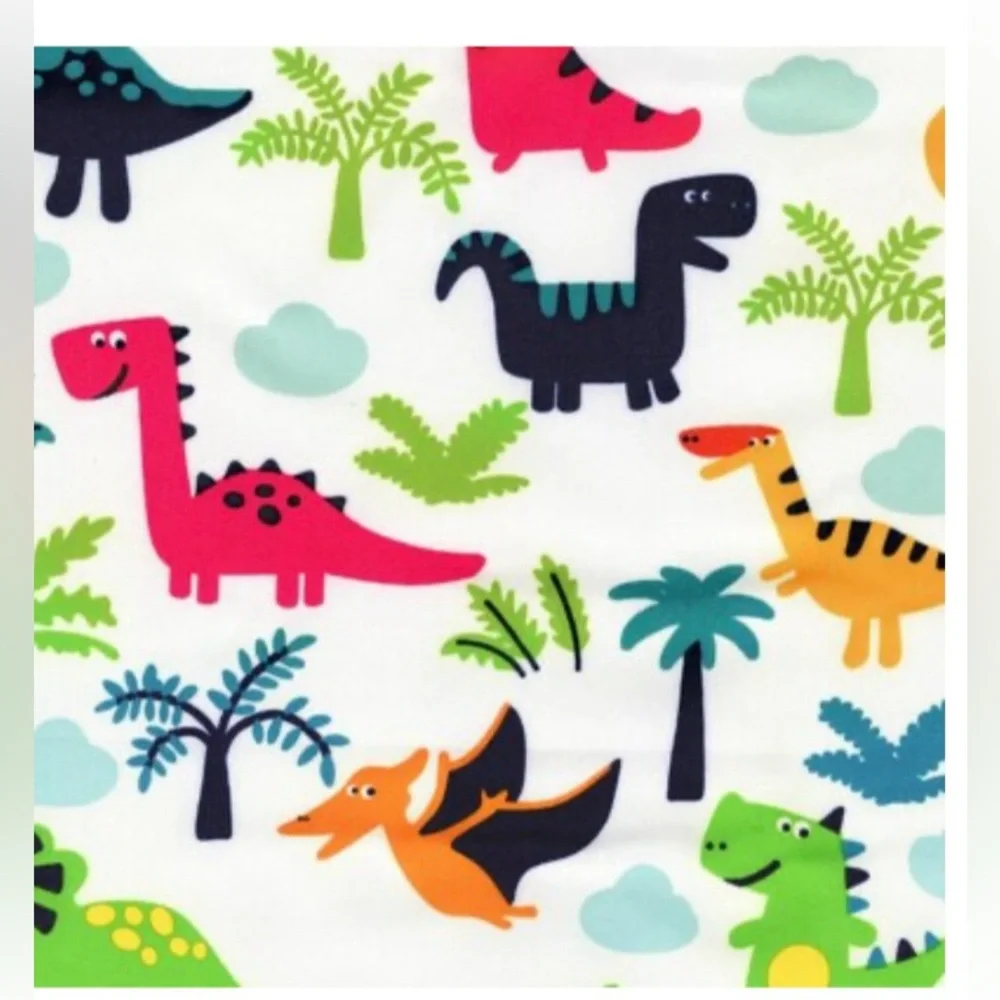 🦖Eclipse Dippy Dinos window valance 84” by 18” long. New.